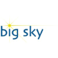 big sky print logo