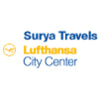 surya travels lufthansa city center logo